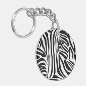 Porte-clés Motif zèbre (Devant gauche)