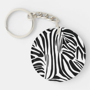 Porte-clés Motif zèbre