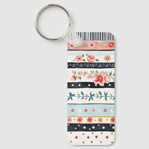Porte-clés Motifs shabby chic mixtes