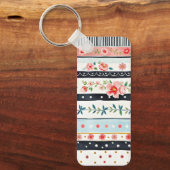 Porte-clés Motifs shabby chic mixtes (Recto)