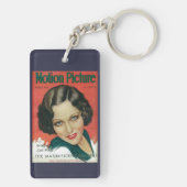 Porte-clés Motion Picture Février 1931 Gloria Swanson couvert (Dos)