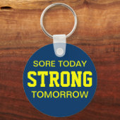 Porte-clés Motivation de l'entraînement (Recto)