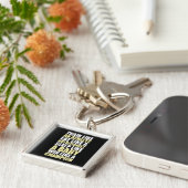 Porte-clés Motivation de l'entraînement - Gagnez comme un cha (Côté)