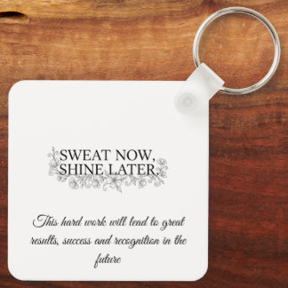 Porte-clés motivation personnalisé