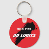 Porte-clés Motivational Fitness Red (Recto)