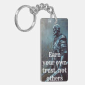 Porte-clés Motivational Quote Keyring | Positive Gift for Fri (Devant gauche)