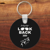 Porte-clés Motivational Quote Metal Keyring (Recto)