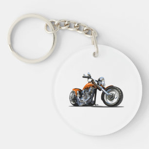 Porte-clés Moto caricature