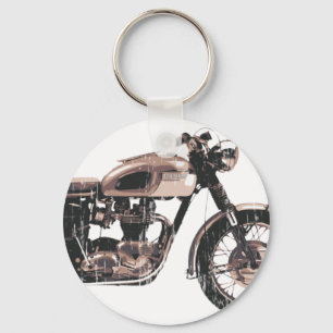 Porte-clés Moto classique simplement belle