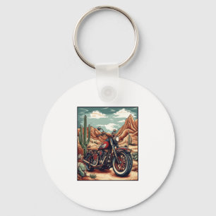 Porte-clés Moto dans Desert Cactus Western Set (4)