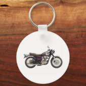 Porte-clés Moto Retro (Recto)