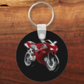 Porte-clés Moto Sport Vélo Racing (Recto)