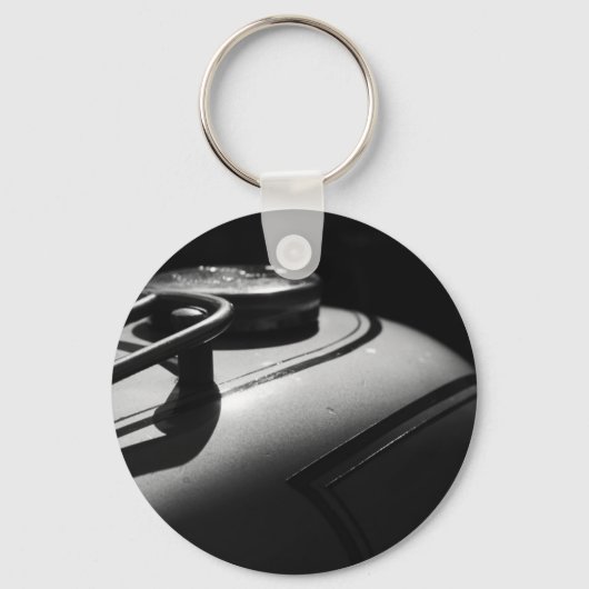 Porte-clés Moto triomphe classique (Recto)