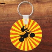 PORTE-CLÉS MOTOCROISEMENT RÉTRO (Recto)