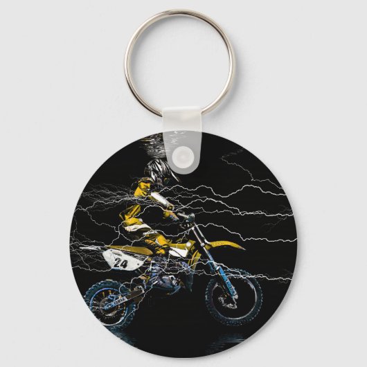 Porte-clés Motocross (Recto)