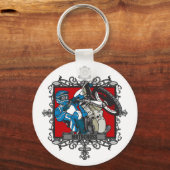 Porte-clés Motocross agressif (Recto)