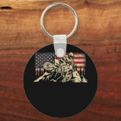 Porte-clés Motocross Motocross Dirt Bike (Recto)