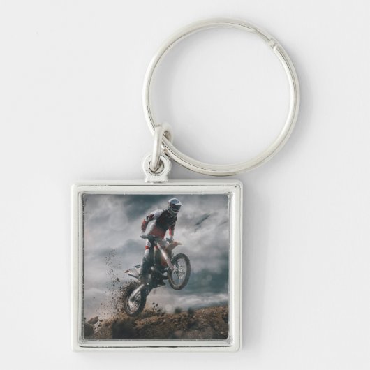 Porte-clés Motocross Rider (Devant)