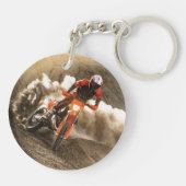 Porte-clés Motocross Rider (Dos)