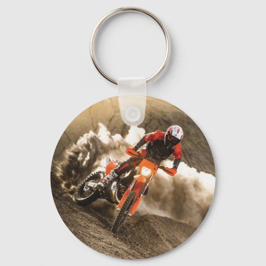 Porte-clés Motocross Rider (Recto)