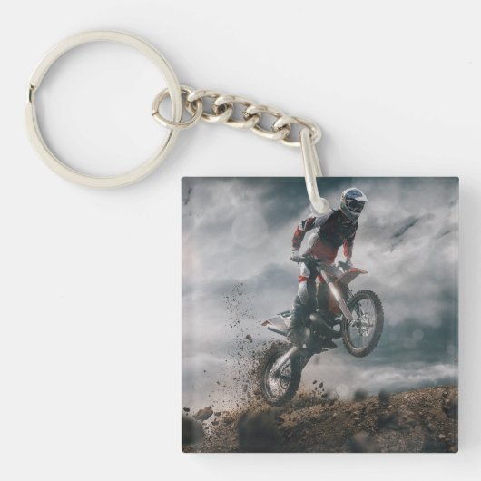 Porte-clés Motocross Rider (Devant)