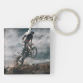 Porte-clés Motocross Rider (Dos)