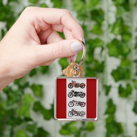Porte-clés MOTOCYCLES vintages (main)