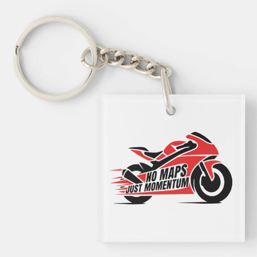 Porte-clés Motocyclette de sport (Devant)