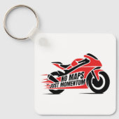 Porte-clés Motocyclette de sport (Recto)