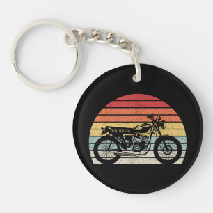 Porte-clés Motocyclette Rétro Vintage