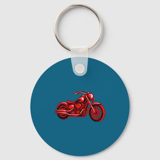 Porte-clés Motorcycle Heart Biker Valentines Day Rider Couple (Recto)