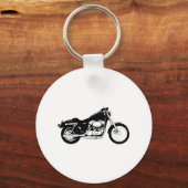 Porte-clés Motorcycle noir (Recto)