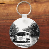 Porte-clés Motorhome in RV Park (Recto)