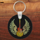 Porte-clés Mots de guitare WInge (Recto)