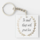 Porte-clés Mots inspirés (Devant)