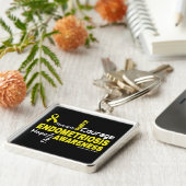 Porte-clés Mots...Porte - clé de l'endométriose (Côté)