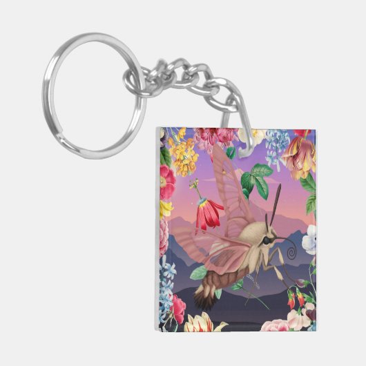 Porte-clés Motte de colibri (Devant gauche)