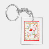 Porte-clés Mouchoirs d'amour de Valentine (Devant gauche)