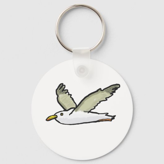 Porte-clés Mouette (Recto)