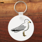 Porte-clés Mouette Abstraite (Recto)