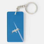 Porte-clés Mouette et avion (Dos)