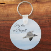 Porte-clés Mouette volante (Recto)