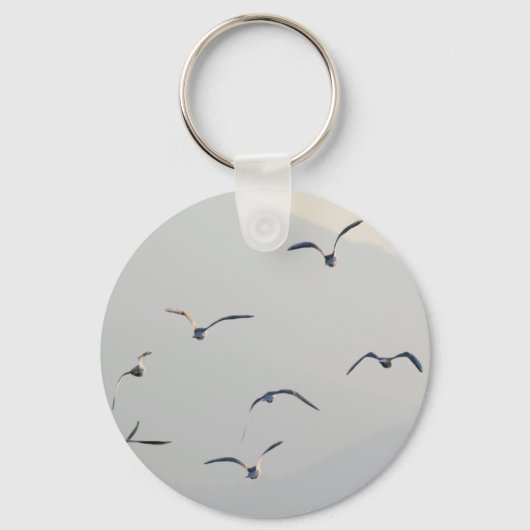 Porte-clés Mouettes volantes (Recto)