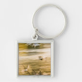 Porte-clés Mouettes volantes - abstrait (Devant)