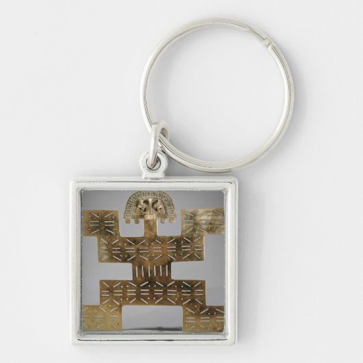 Porte-clés Moulez Tumbaga pectoral, de Huaca del Dragon (Devant)