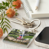 Porte-clés Moulin à vent Jardin Décor (Devant Droit)