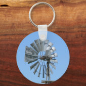 Porte-clés Moulin à vin américain 2 (Recto)