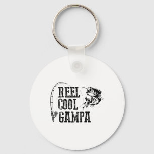 Porte-clés Moulinet de pêche Gampa Drôle Cadeau de Gampa amus