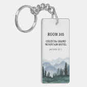 Porte-clés Mountain Forest Hotel ou Motel (Devant gauche)