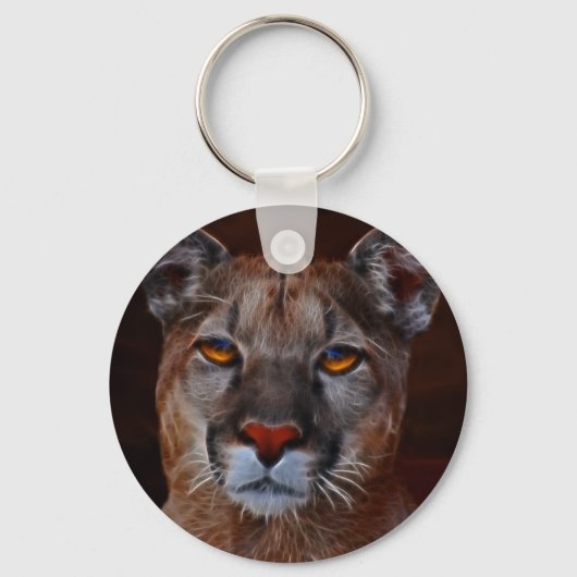 Porte-clés Mountain lion puma (Recto)